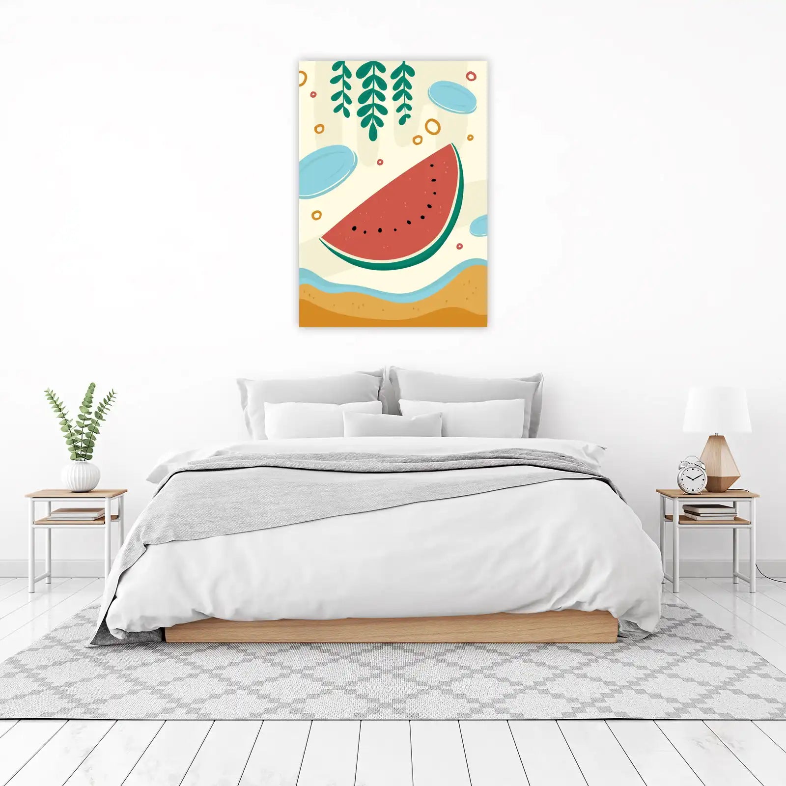 Refreshing Watermelon Summer Vibes Wall Art