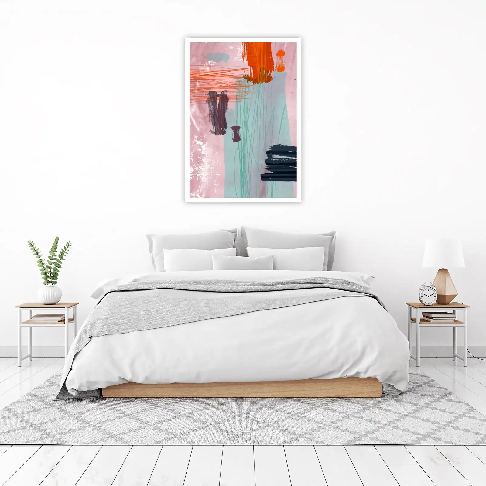 Abstract Burst Wall Art for Modern Spaces