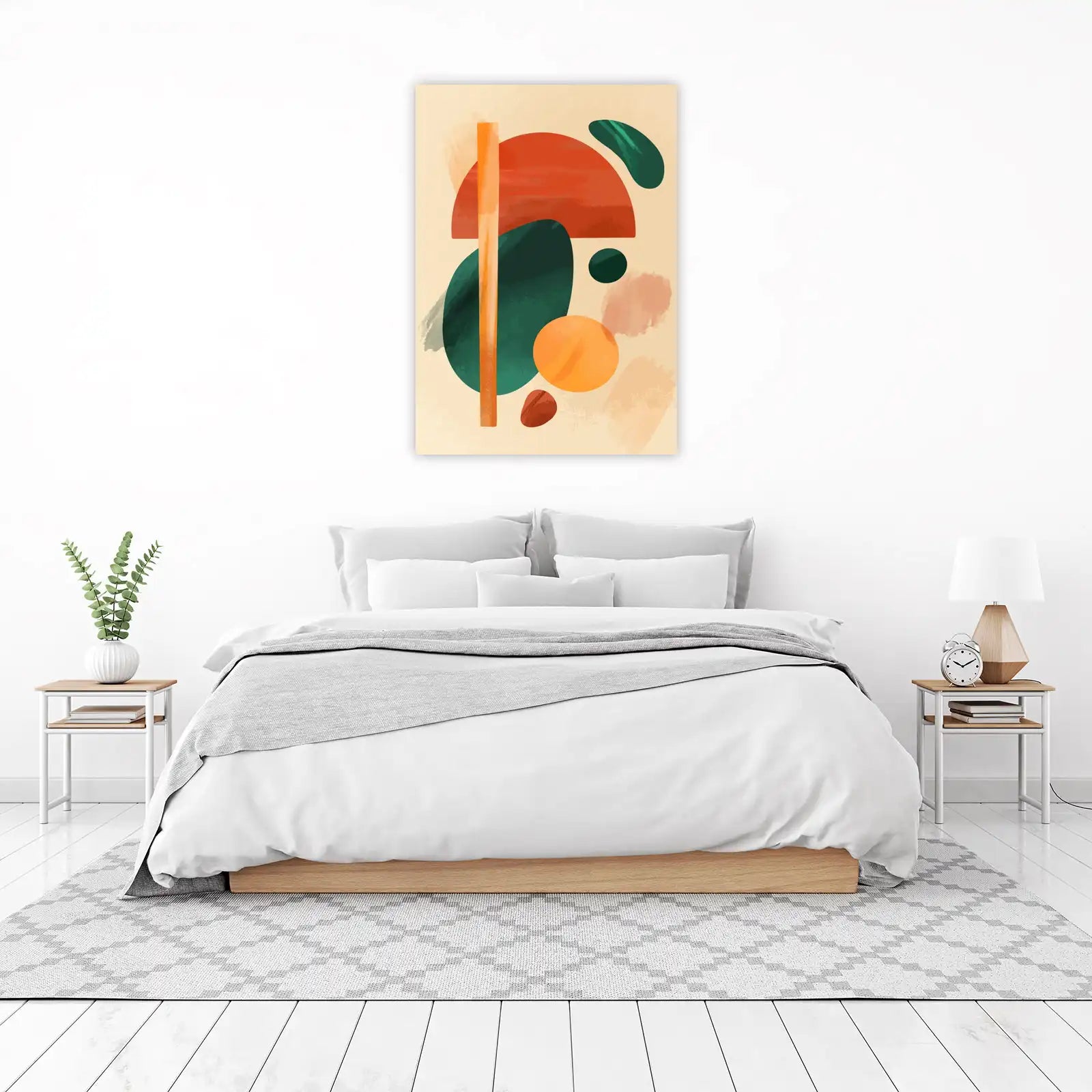 Modern Abstract Geometric Wall Art