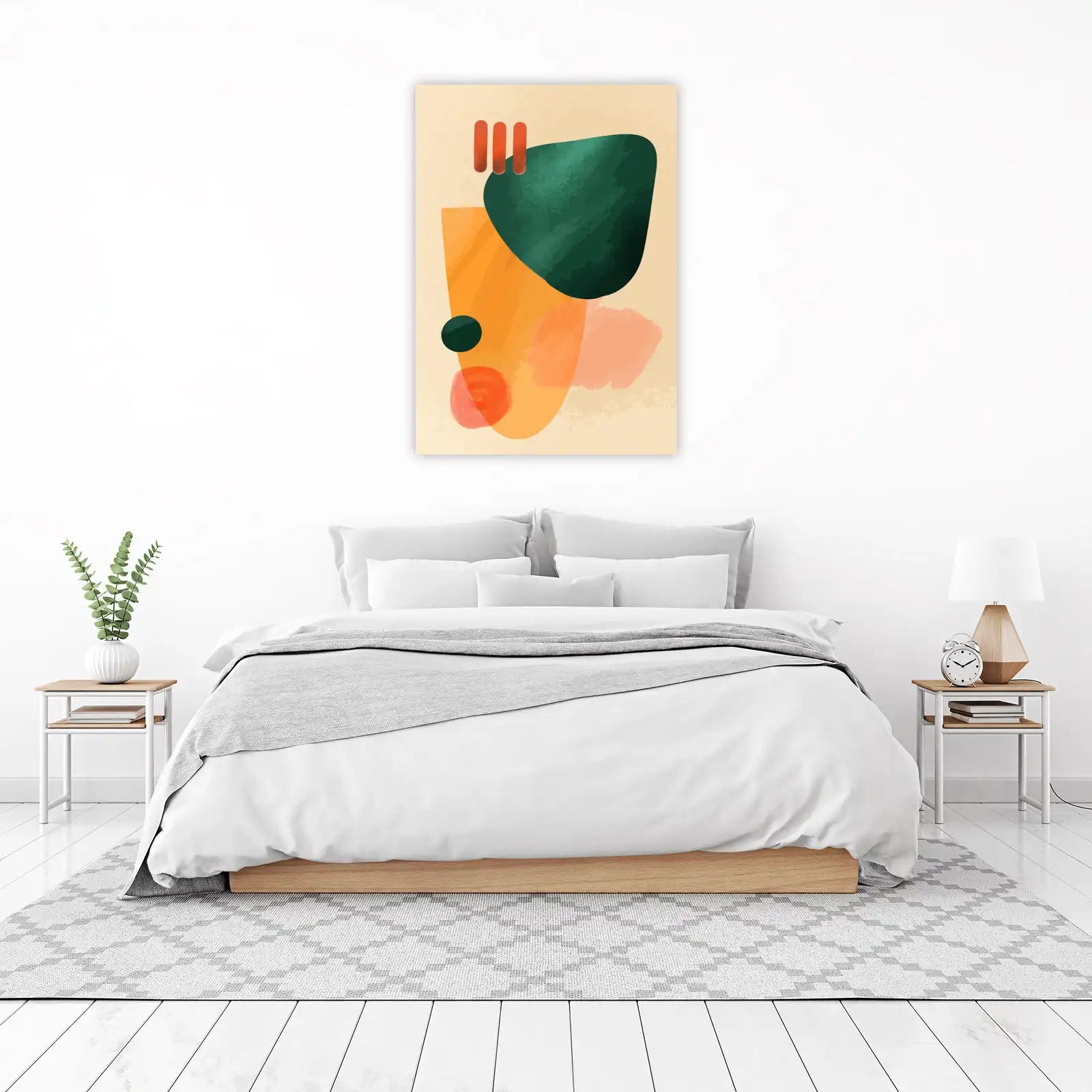 Abstract Shapes & Colors Wall Art