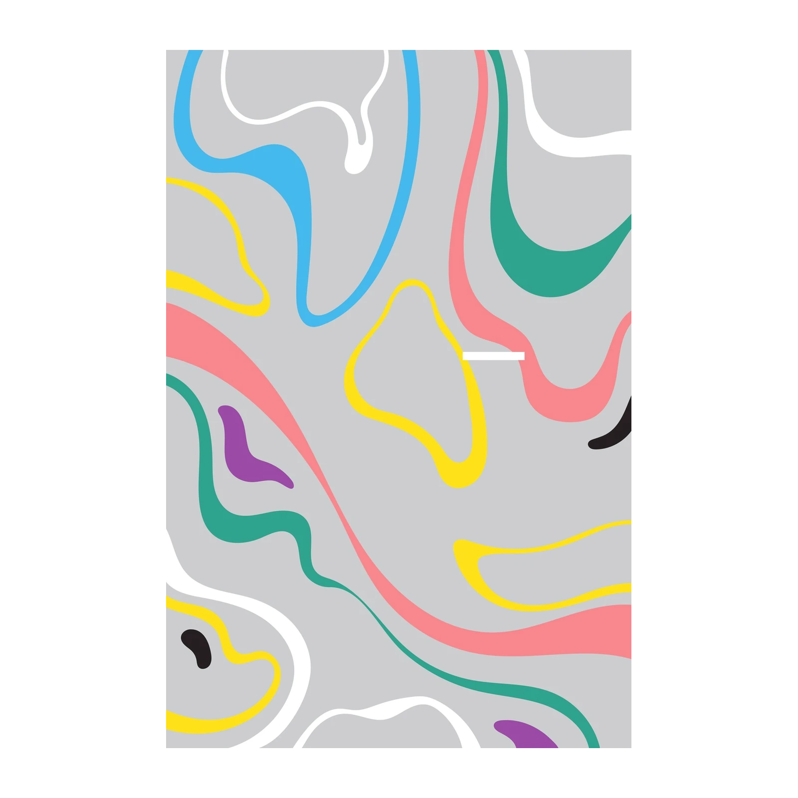 Vibrant Abstract Flow Wall Art