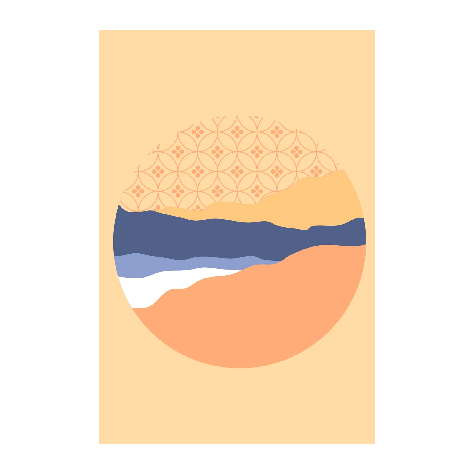 Abstract Nature Landscape Wall Art