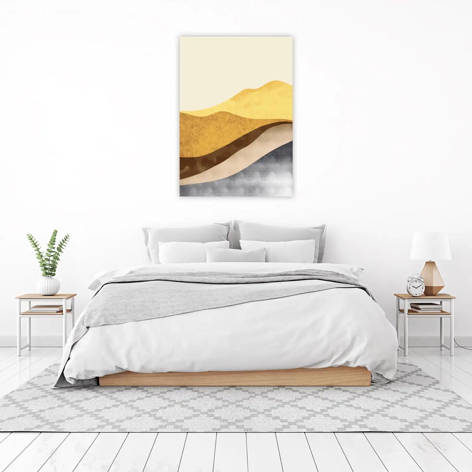 Abstract Desert Landscape Wall Art