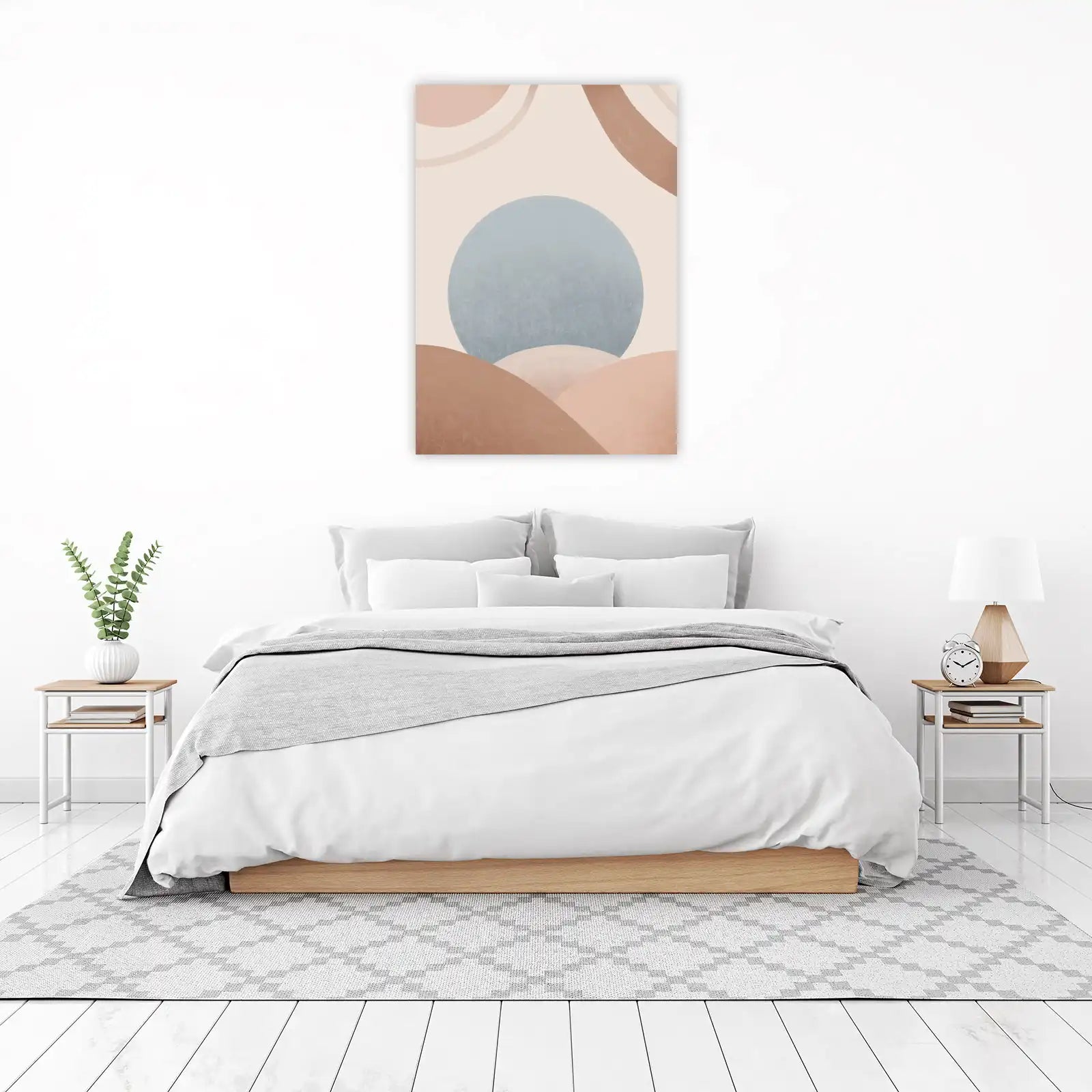 Serene Abstract Landscape Wall Art
