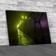 Railway 3D Lights Canvas Print Large Picture Wall Art
