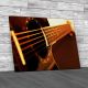 Guitar Strings Canvas Print Large Picture Wall Art