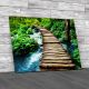 Beautiful Stream Bridge Canvas Print Large Picture Wall Art