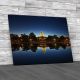 Whitehouse At Night Canvas Print Large Picture Wall Art