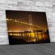 Forth Road Bridge Night Canvas Print Large Picture Wall Art