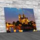 Notre Dame Paris Night Canvas Print Large Picture Wall Art