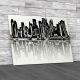 Cityscape Silhouette Canvas Print Large Picture Wall Art