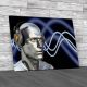 DJ Music Soundwaves Canvas Print Large Picture Wall Art