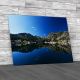 Mountain Reflective Lake Canvas Print Large Picture Wall Art
