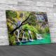 Waterfall Paradise Canvas Print Large Picture Wall Art