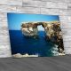 Cliff Arc At Sea Canvas Print Large Picture Wall Art