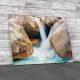 Lovely Small Waterfall Canvas Print Large Picture Wall Art