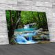 Stream with Waterfall Canvas Print Large Picture Wall Art