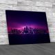 New York City At Night Canvas Print Large Picture Wall Art