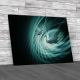 Abstract Water Silk Canvas Print Large Picture Wall Art