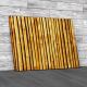 Stunning Bamboo Fencing Canvas Print Large Picture Wall Art