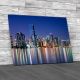 Miami Skyline Cityscape Canvas Print Large Picture Wall Art