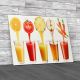 Kitchen Fruit Veg Juice Canvas Print Large Picture Wall Art