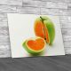 Kitchen Orange Apple Canvas Print Large Picture Wall Art