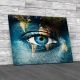 World Eye Tattoo Canvas Print Large Picture Wall Art