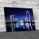 Singapore City Skyline Canvas Print Large Picture Wall Art