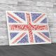 United Kingdom Flag Canvas Print Large Picture Wall Art