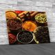 Kitchen Spices and Herbs Canvas Print Large Picture Wall Art