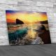 Religious Ocean Waves Canvas Print Large Picture Wall Art