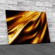 Metallic Silk Design Canvas Print Large Picture Wall Art