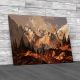 Mountain Grizzly Bear Canvas Print Large Picture Wall Art