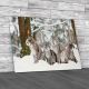 Lynx Family Canvas Print Large Picture Wall Art