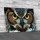 Great Horned Owl Canvas Print Large Picture Wall Art