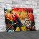 Blue Gold Macaw Canvas Print Large Picture Wall Art