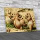 Two Baby Prairie Dogs Canvas Print Large Picture Wall Art