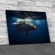 Queen Whale Canvas Print Large Picture Wall Art