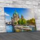 Berliner Dom At Sunset In Berlin Canvas Print Large Picture Wall Art