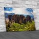 Panoramic View On Meteora Canvas Print Large Picture Wall Art