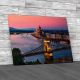 Panorama Of Budapest Canvas Print Large Picture Wall Art