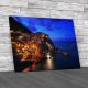 Manarola City Canvas Print Large Picture Wall Art