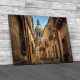 Narrow Streets Of Ragusa Sicily Canvas Print Large Picture Wall Art