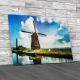 Traditional Dutch Windmill Canvas Print Large Picture Wall Art