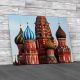 Moscow Saint Basil Cathedral Cupola Canvas Print Large Picture Wall Art
