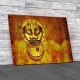 Ancient Door Knocker Lr Canvas Print Large Picture Wall Art