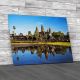 Angkor Wat Across The Lake Canvas Print Large Picture Wall Art