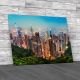 Hong Kong Skyline From Victoria Peak Canvas Print Large Picture Wall Art