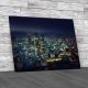 City Of London At Sunset Canvas Print Large Picture Wall Art